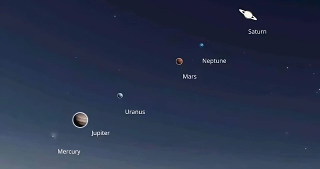 Самый редкий парад планет можно будет увидеть 3 июня — 6 планет Солнечной системы выстроятся в прямую линию