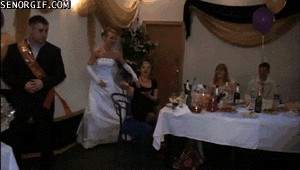 Свадебные приколы в гифках