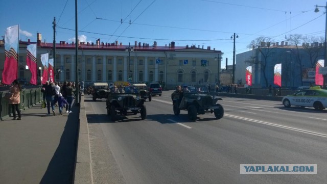 Парад 9 Мая 2015 в Санкт-Петербурге