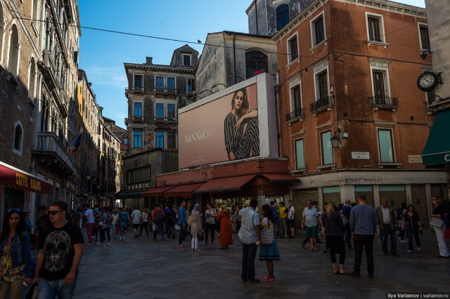 Венеция, детали