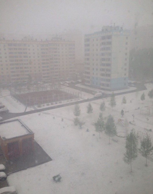 Новосибирск завалило снегом. Какой город следующий?