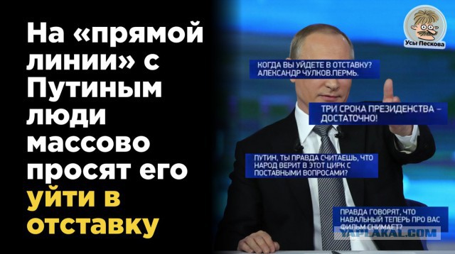 Прямая линия с В. В. Путиным