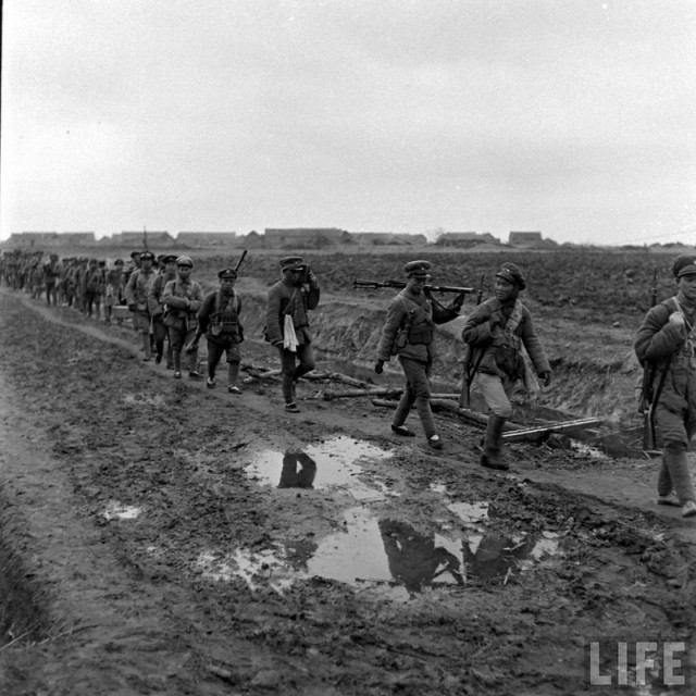 Гражданская война в Китае. Фото LIFE 1947