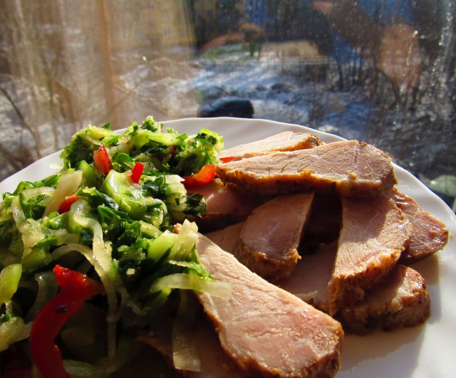 Sous-vide карбонад без оборудования