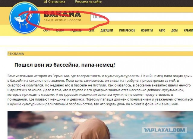 Вон из бассейна или мусульманки против: в Германии мужчине запретили посещать бассейн во время уроков плавания его дочери