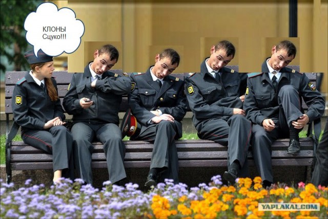 Милиция нас бережет!