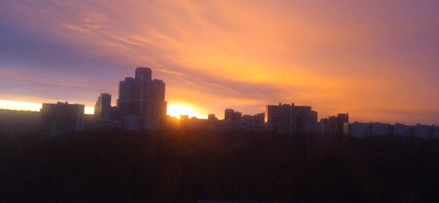 Рассветы. Закаты. Фото