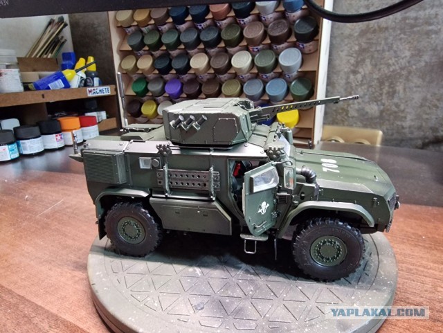 Рукоделия пост. 2П25 ЗРК 2К12 "Куб" SAM - 6 от Trumpeter