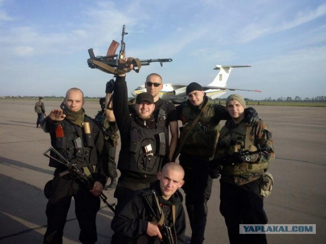 В Луганске сбили Ил-76