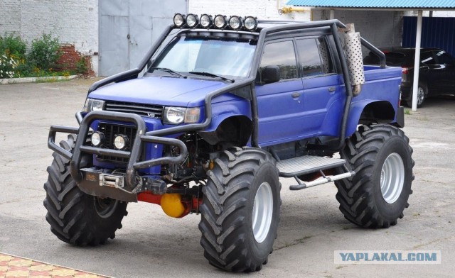 Необычный Pajero на базе УАЗ Patriot и ГАЗ 66