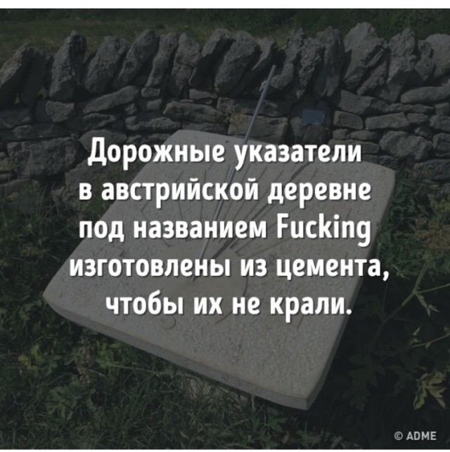 25 интересных фактов, о которых вы точно не слышали