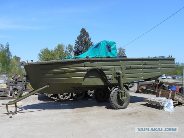 Необычный паром, сделанный народными умельцами