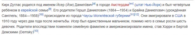 Умер Кирк Дуглас
