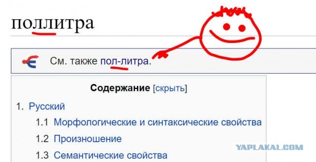 Небольшой урок русского языка