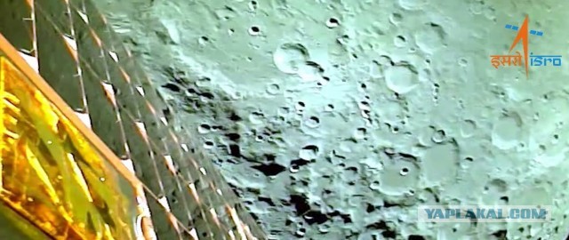 "Луна-25" сделала первый снимок лунной поверхности, сообщил "Роскосмос"