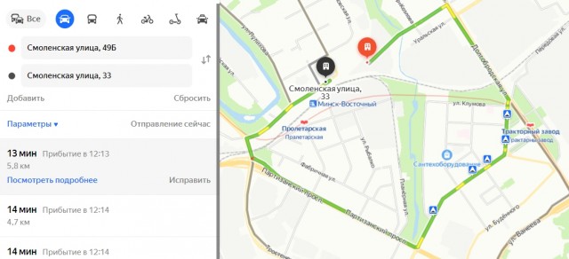 Улицы Москвы, на которых нет ни одного дома