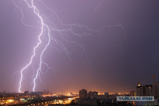 Ужасающая красота молний