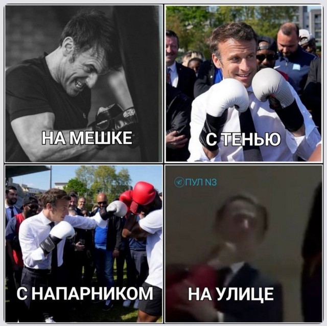 Французские СМИ опубликовали слитое фото Макрона с женой в самолёте