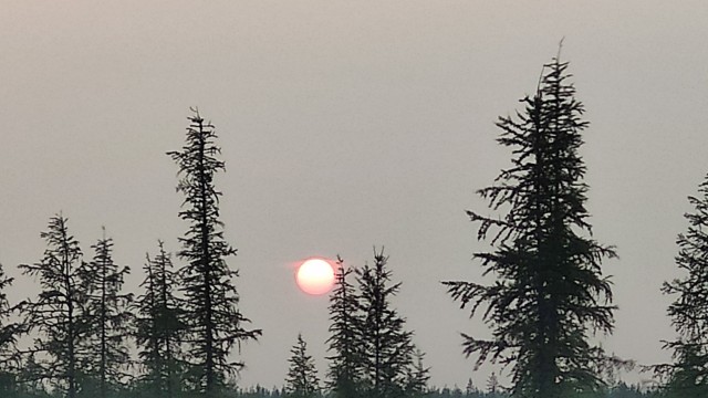 Полярный день на Аляске