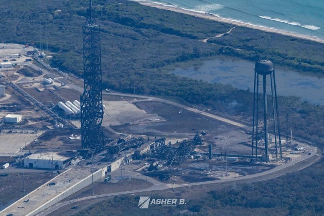 Ускоритель ракеты New Glenn взорвался на площадке во время огневых испытаний