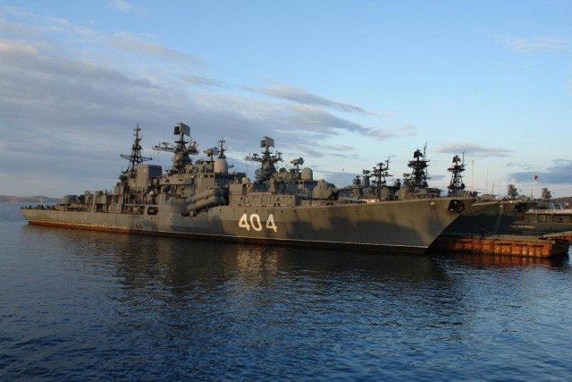 Морские мускулы ВМФ России на ремонте