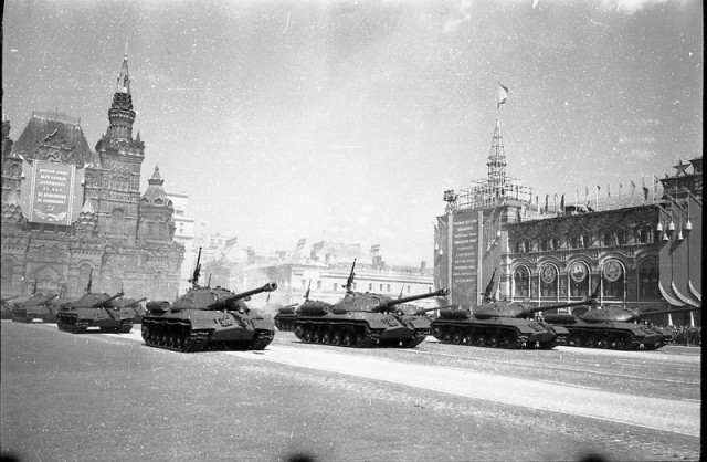 Военный парад весна 1951 года. Часть 2.