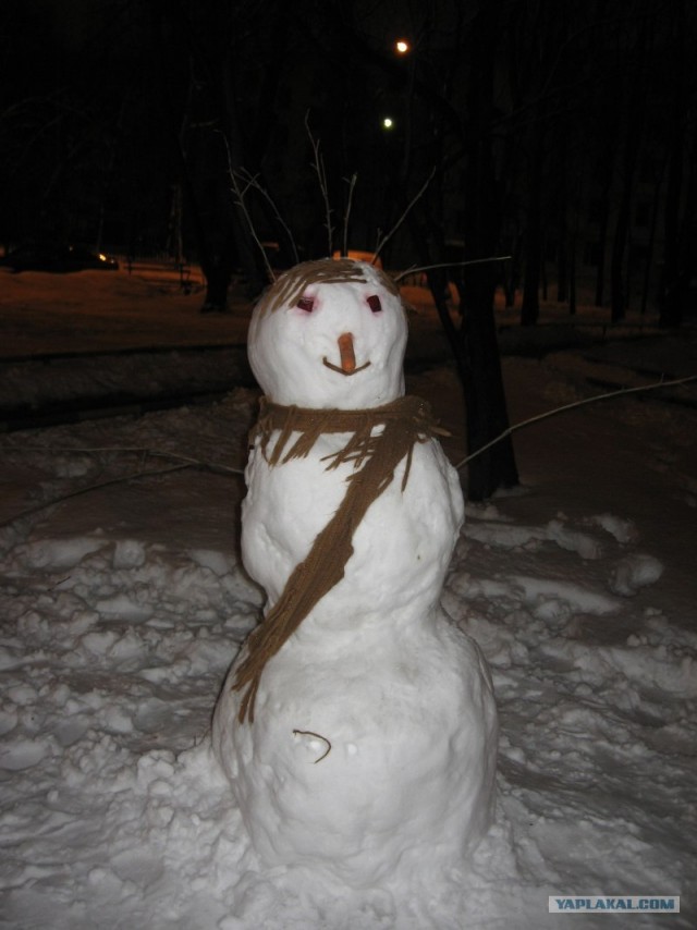 Снеговики - модели 2010-11 года ))