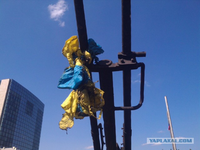 Марш пленных в Донецке 24.08.2014