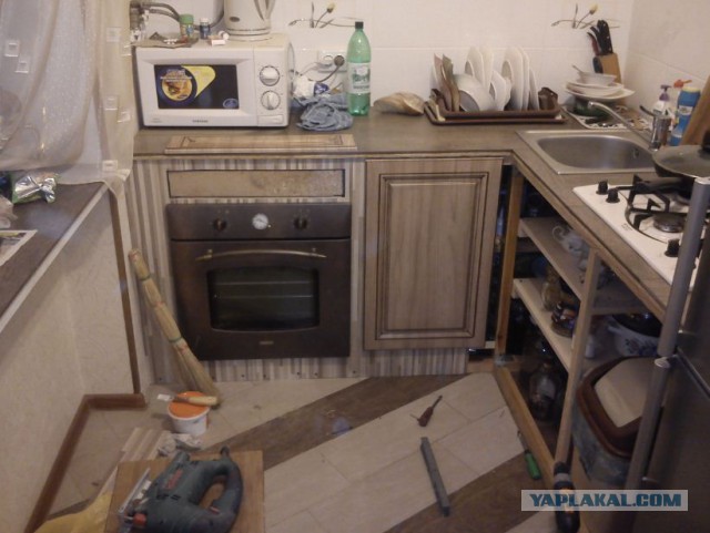 Рукожопство маленькой кухни