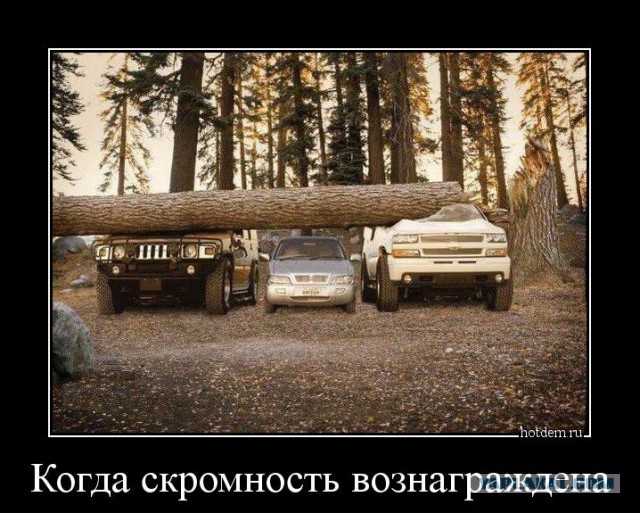 Автоюмор, смекалка, но чаще абсурд