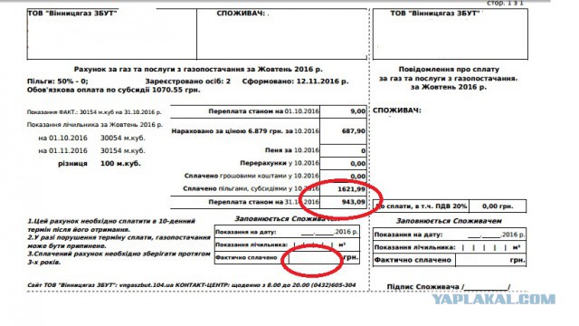 Стоимость отопления в Украине и днр