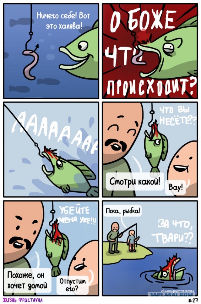 А вы отпускаете рыбу?