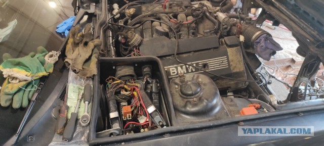 Снова рукожопство и BMW.