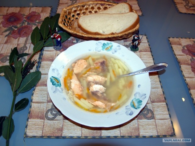 Уха ... из "своих" рыбов ..., ... к Благовещению ...