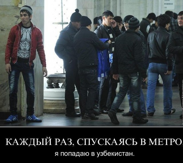 Москвичей возмутила  карикатура на московское метро