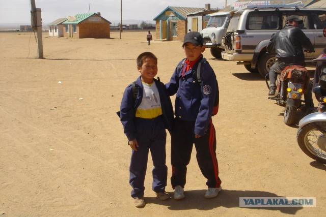 В Монголию на мотоциклах 2006