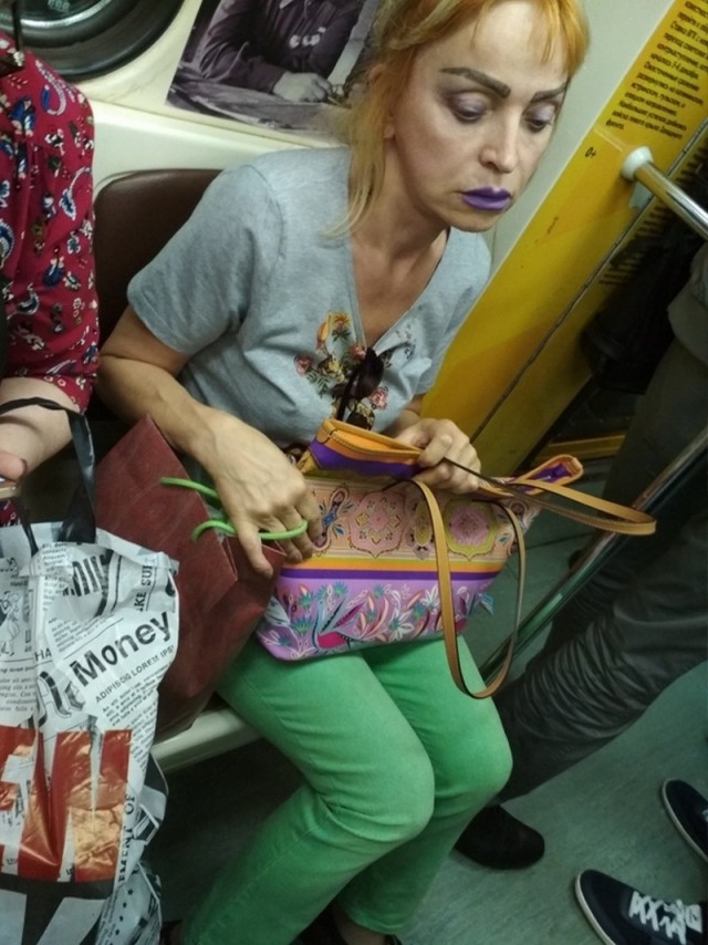 Модники из нашего метро