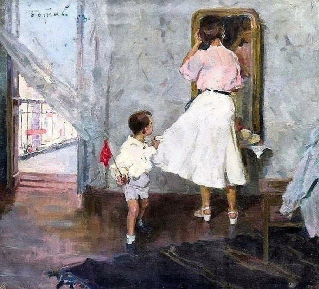 Приход весны в деревню