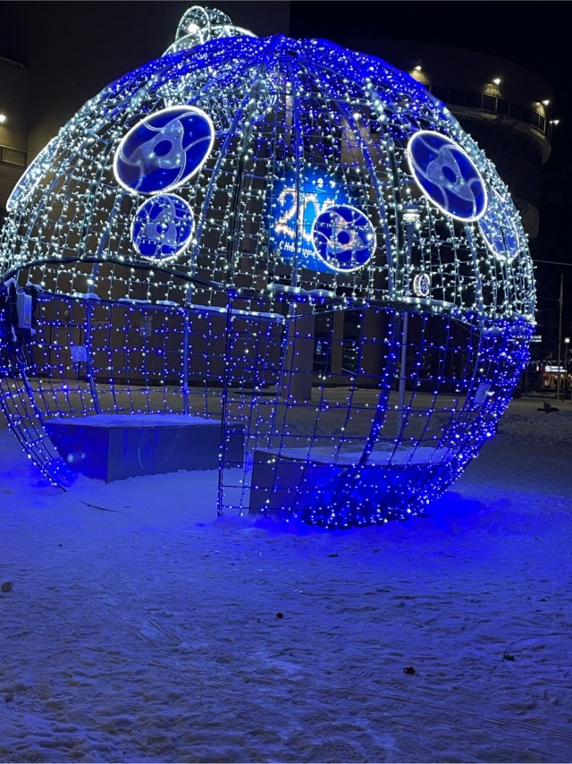 Новогоднее настроение в родном городе