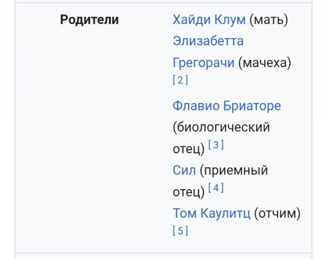 Хайди и Лени Клум.