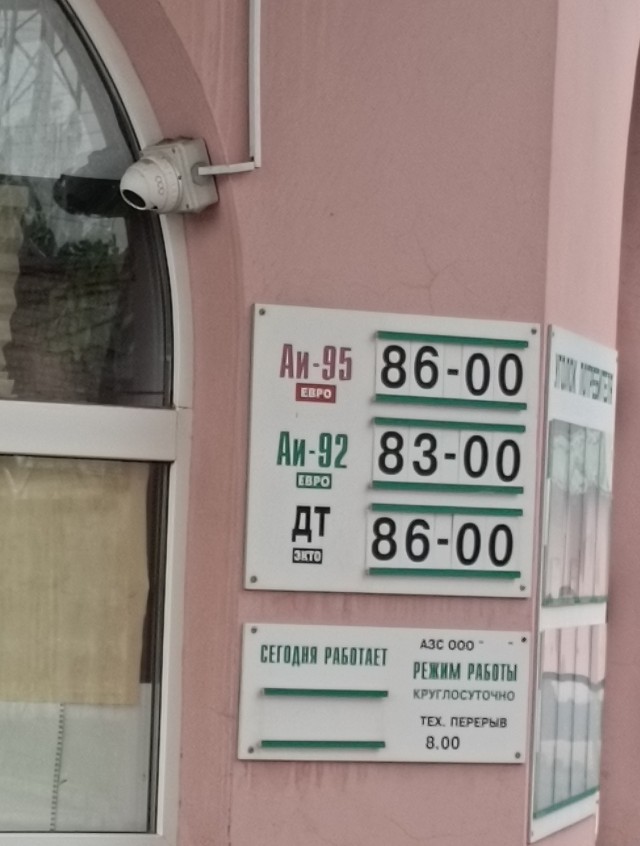 Цены на топливо. Москва