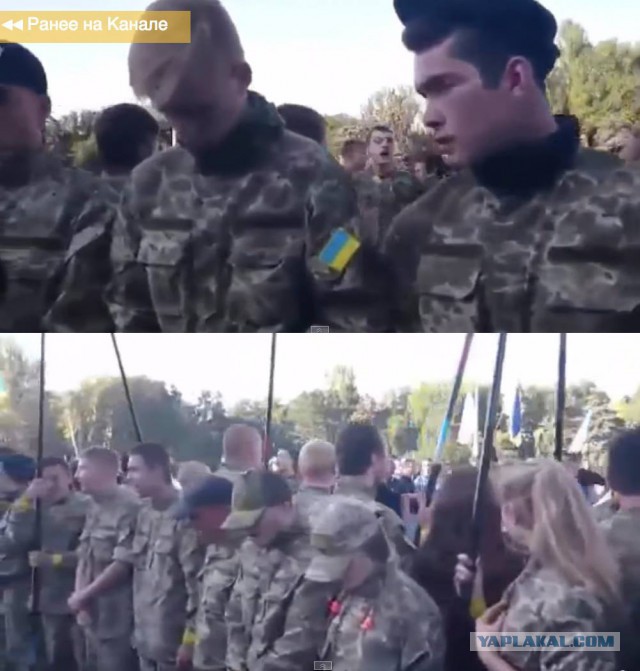 Фашисты напали на одесситов