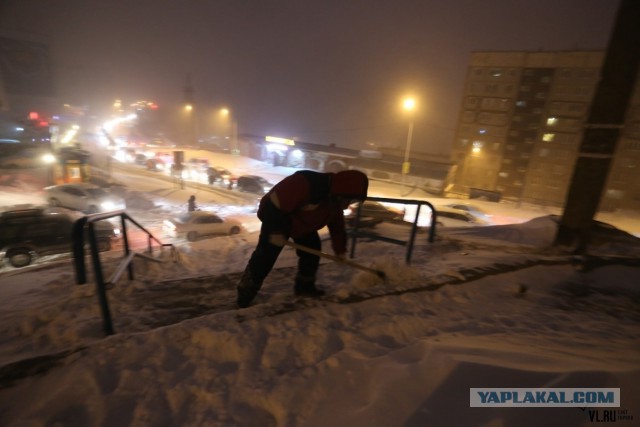 А во Владивостоке снова снежок