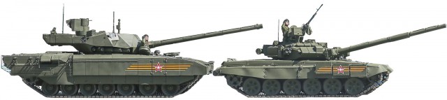 Начались войсковые испытания "Арматы"
