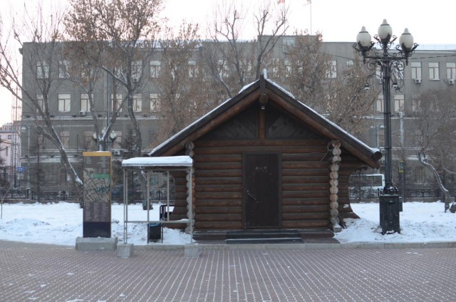 Прогулка по зимнему солнечному Иркутску