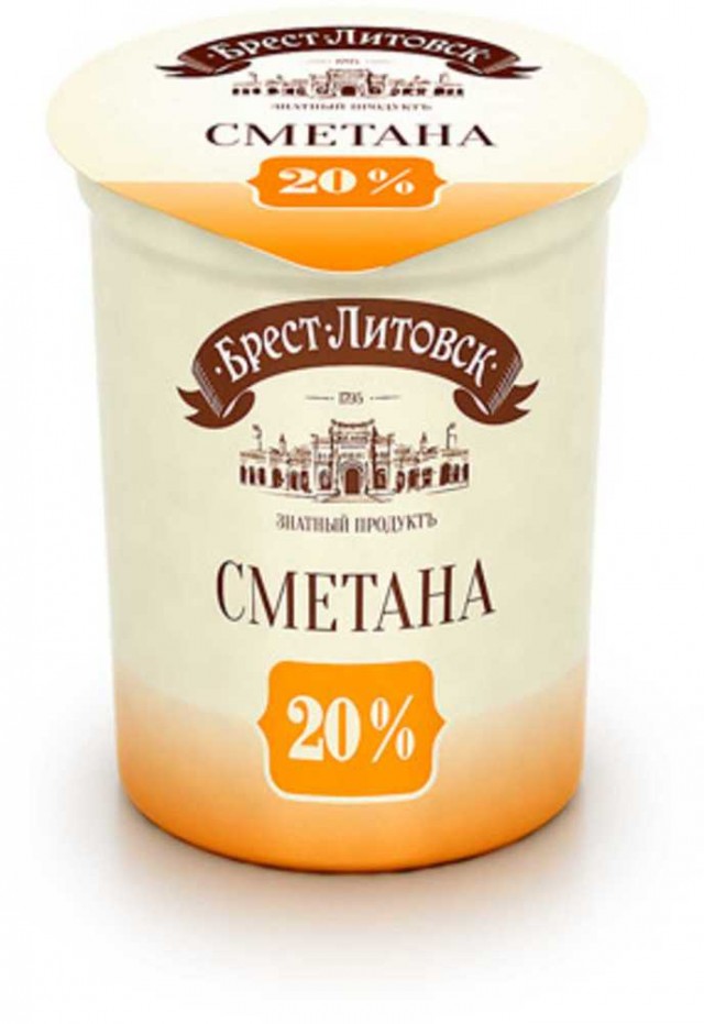 Сметана "Домик в деревне"