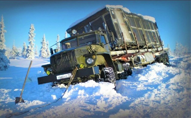 Суровые дороги крайнего севера