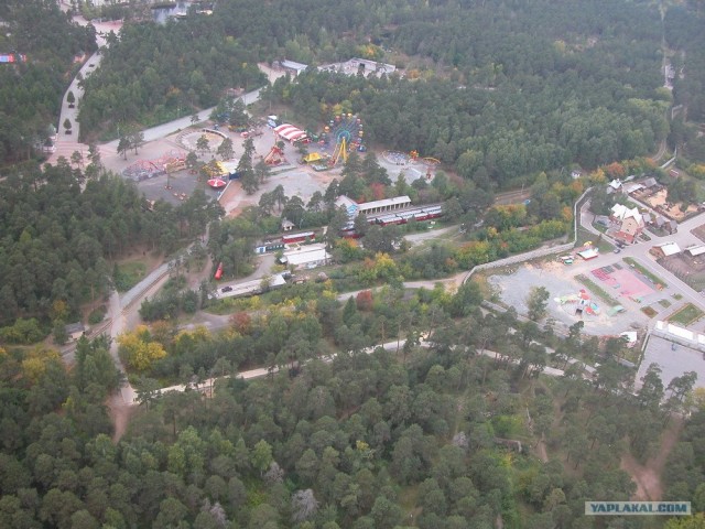 Челябинск с вертолета