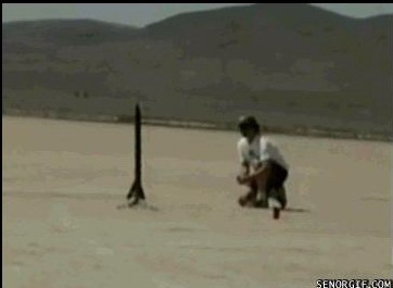 Неудачный запуск ракеты