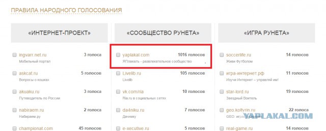 ЯП получил Премию Рунета 2015
